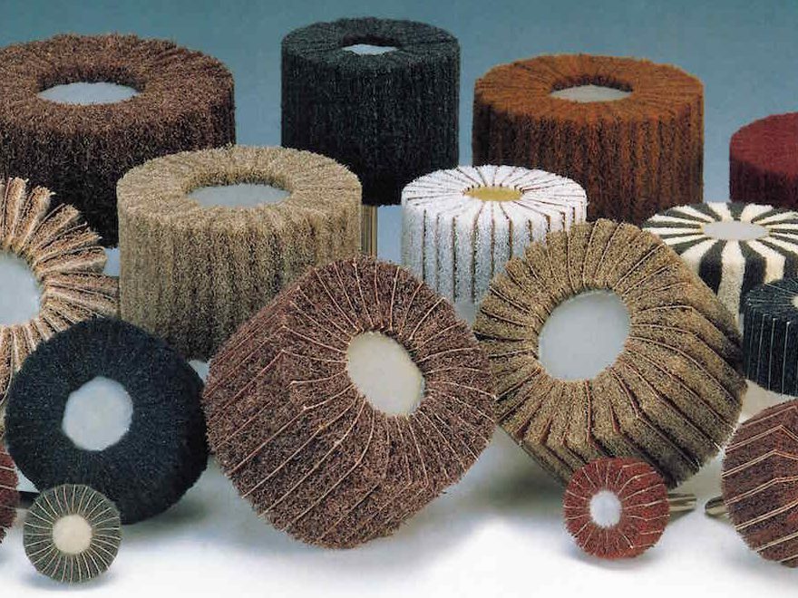 Non woven abrasive wheels by Verox